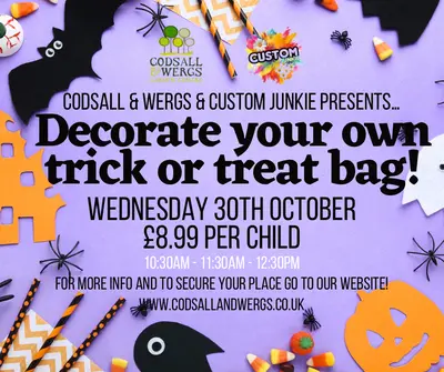 Decorate you own Trick or Treat Bag