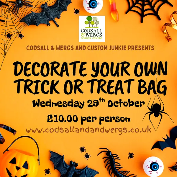 Decorate Your Own Trick or Treat Bag