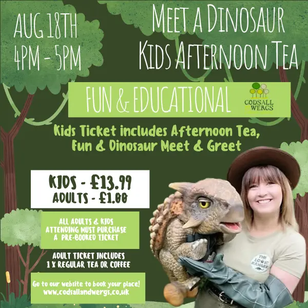 Meet a Dinosaur Tea Party