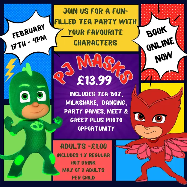 PJ Masks Afternoon Tea Party