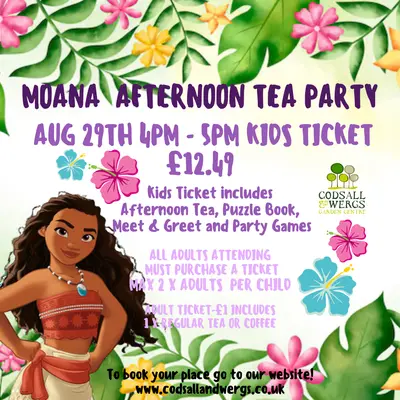 Singing Moana Afternoon Tea Party!