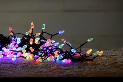 200 Diamond Fairy Lights - Multicolour