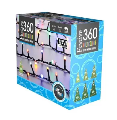 360 Glow-Worm Lights - Multi