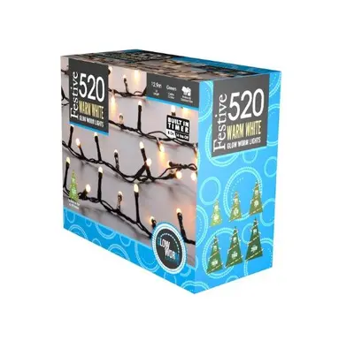 520 Glow-Worm Lights - Warm White