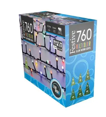 760 Glow-Worm Lights - Multi