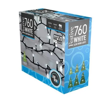 760 Glow-Worm Lights - White