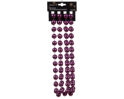 Bead garland purple - image 1