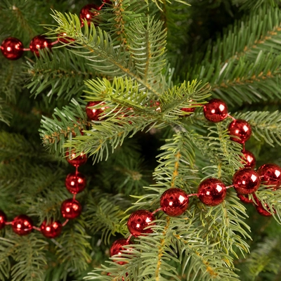 Bead garland red - image 2