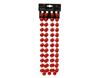 Bead garland red - image 3