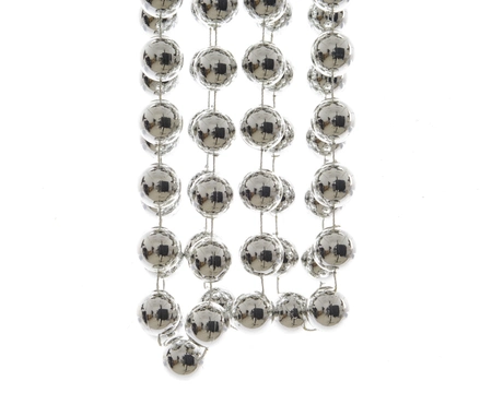 Bead garland silver - image 1