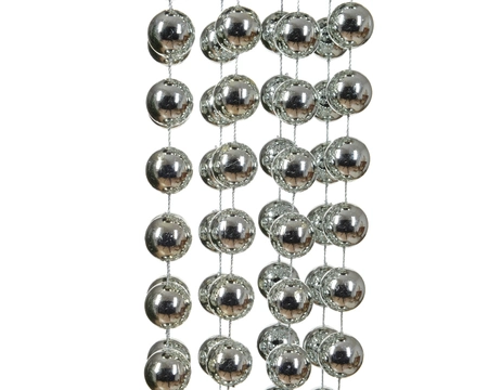 Bead garland silver shimmer - image 2