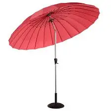 Hartman Shanghai 2.7m Round Parasol - Red Coral