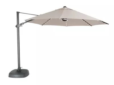 Kettler 3.5m Free Arm - with LED LIghting & Speaker Grey frame / Stone Canopy - image 1