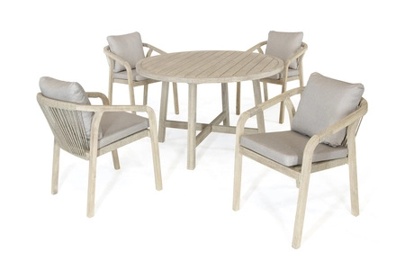 Kettler Cora Rope 4 Seater Dining Set - image 4