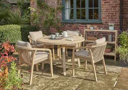 Kettler Cora Rope 4 Seater Dining Set - image 1