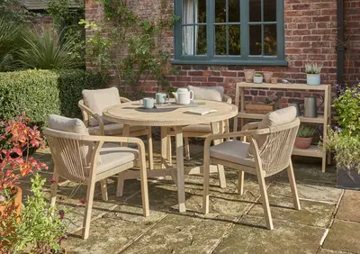 Kettler Cora Rope 4 Seater Dining Set - image 1