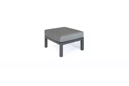 Kettler Elba Single Footstool inc cushion, Grey - image 1