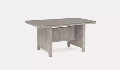 Kettler Palma Table Mini White wash Dark Oak Slat top - image 1