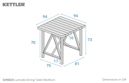 LaMode 4 Seat Dining Set - image 6