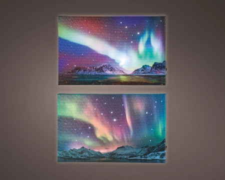 LED canvas colour changing effects BO indoor 2ass