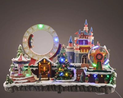 Lumineo Village Theme Park Scene - Multi LED