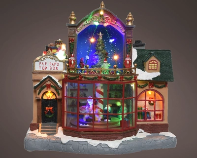 Lumineo Village Toy Shop Scene - Multi LED - image 1