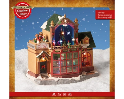 Lumineo Village Toy Shop Scene - Multi LED - image 2