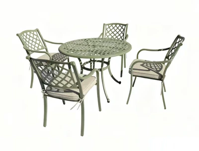 Woodlodge Painswick 4 Seat Dining Set Sand